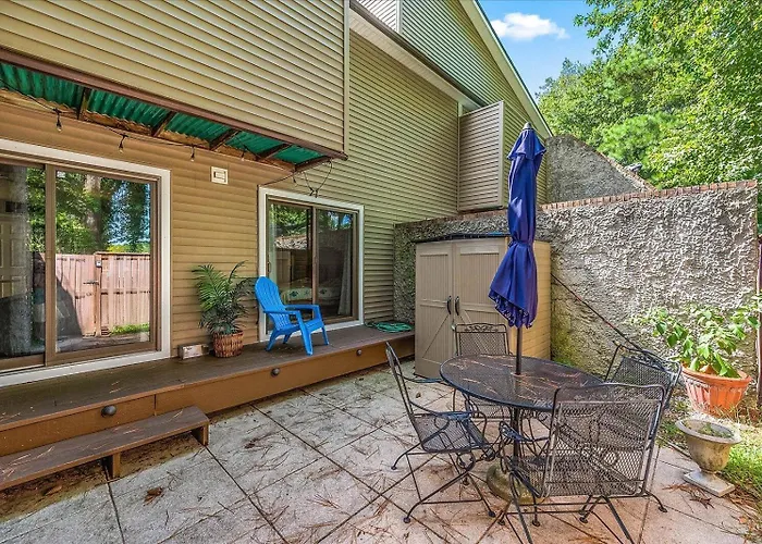 Ferienhaus First Floor 2 Bedroom With Private Courtyard & Outdoor Pool! Ocean Stadt